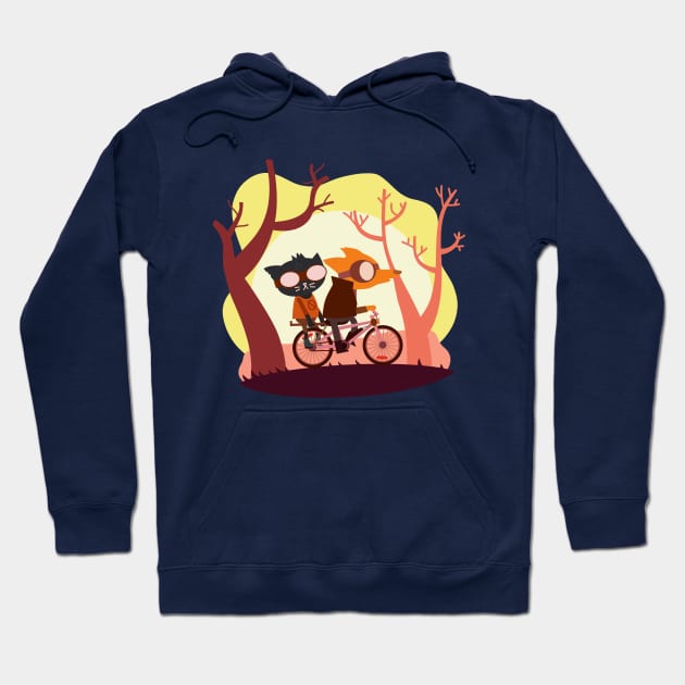 Bike Ride Hoodie by TASCHE